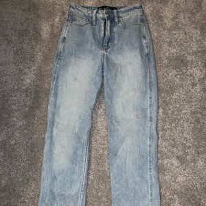 hollister mom jeans